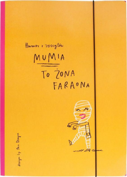Fotoja e Dosje PAN DRAGON Humor-04, A4, e verdhë