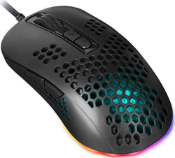 Fotoja e Maus Defender Shepard GM-620L, 12400 DPI, i zi