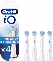 Fotoja e Set i kokave të furçës së dhëmbëve Oral-BiO, 4 copë, të bardha