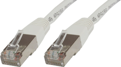 Fotoja e Kabllo MicroConnect RJ-45 / RJ-45 Cat.5e F / UTP, e bardhë