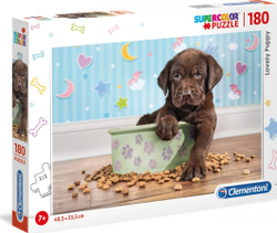 Fotoja e Puzzle Clementoni Lovely Puppy, 180 elemente