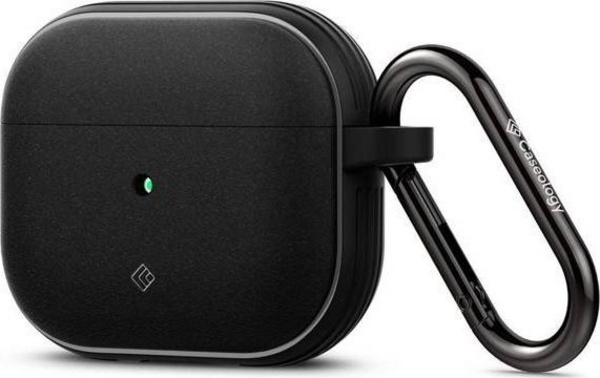 Fotoja e Kuti mbrojtëse për Apple AirPods 3 Spigen Caseology, e zezë