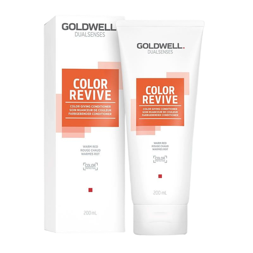 Fotoja e Balsam për flokë të kuqe të errëta Goldwell Color Revive Dualsenses, 200 ml