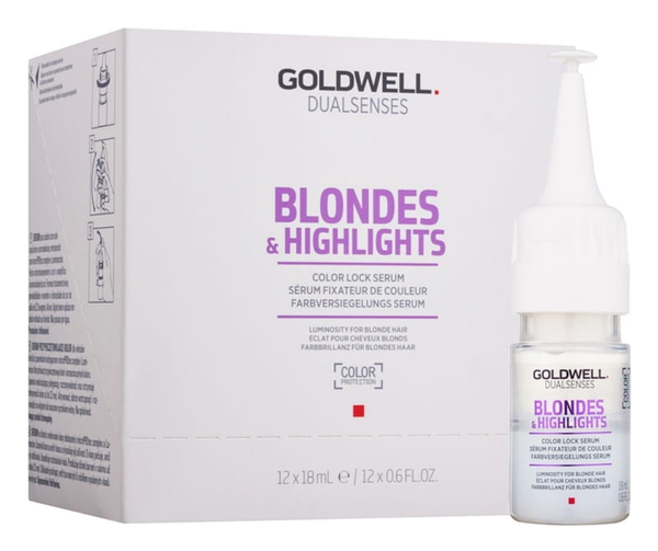 Fotoja e Serum balsam për flokë Goldwell Dualsenses Intensive Blonde & Highlights, 18 ml