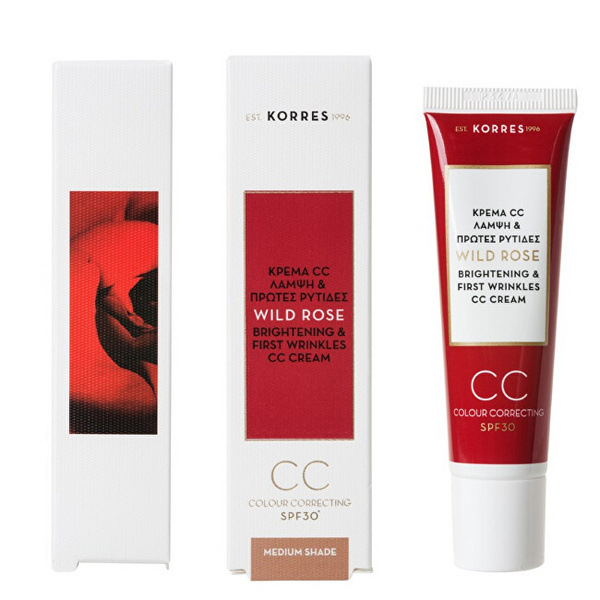 Fotoja e Krem CC Korres Wild Rose SPF 30, 30 ml