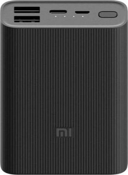 Fotoja e Power Bank Xiaomi 3 Ultra Compact 10000 mAh, i zi