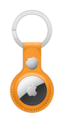 Fotoja e Apple AirTag Leather Key Ring, California Poppy (Seasonal Summer2021)