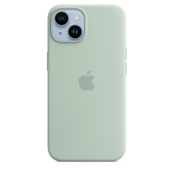Fotoja e Apple iPhone 14 Silicone Case me MagSafe, Succulent (SEASONAL 2022 Fall)