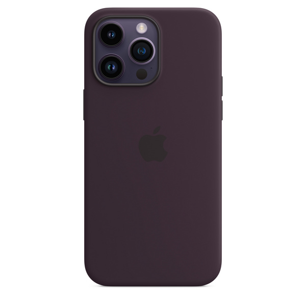 Fotoja e Apple iPhone 14 Pro Max Silicone Case me MagSafe, Elderberry (SEASONAL 2022 Fall)