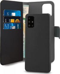 Fotoja e Kuletë Puro e shkëputshme - Mbrojtëse 2në1 për Samsung Galaxy A71, e zezë