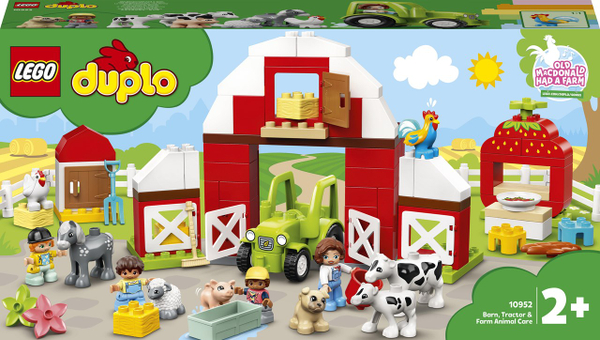 Fotoja e Lodër Lego duplo town barn tractor and farm animals (10952), 97 pjesë