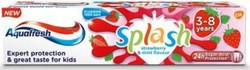 Fotoja e Pastë dhëmbësh për fëmijë Aquafresh Splash Strawberry & Mint, 50ml