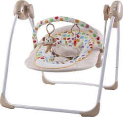 Fotoja e Luhatëse per bebe Sun Baby, bezhë