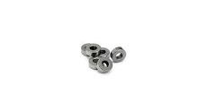 Fotoja e Aksesor për makina me telekomandë VRX Racing Metal Bushing, 8x5x2.5mm, 6 copë, të argjendtë