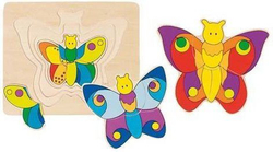 Fotoja e Puzzle me flutura Goki (GOKI-57899), shumëngjyrësh