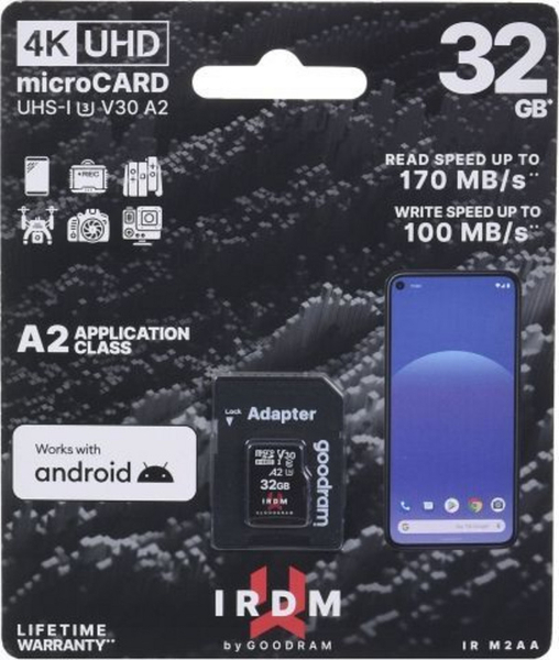Fotoja e Kartë memorie GOODRAM IRDM M2AA A2 (IR-M2AA-0320R12), 32 GB