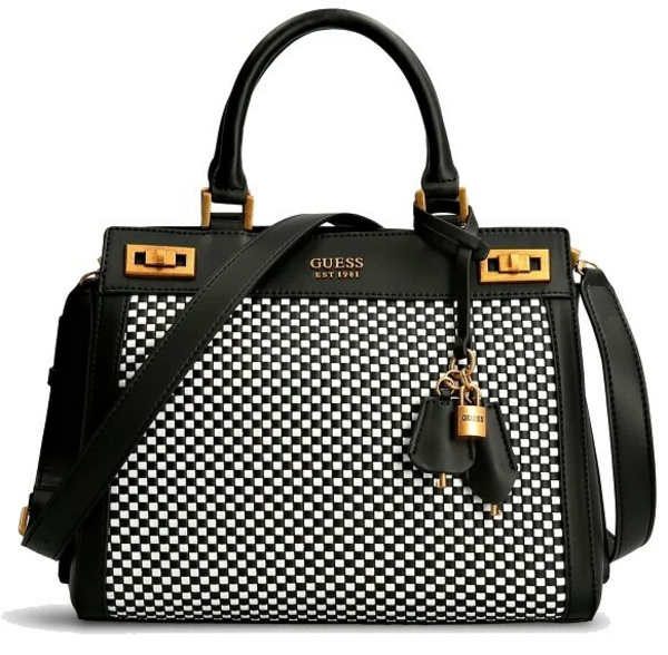 Fotoja e Çantë dore GUESS WB787026, e zezë