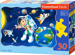Fotoja e Puzzle Castorland Space Walk, 30 elemente