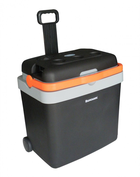 Fotoja e Frigorifer portativ Ravanson CS-33S Super, 33 L, i zi/portokalli