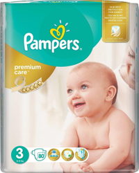 Fotoja e Pelena Pampers Premium Care 3 (Midi), 5-9 kg, 80 copë