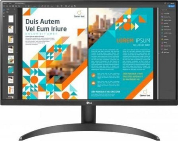 Fotoja e Monitor LG 24QP500-B, 23.8 ", 2560 x 1440 (WQHD), i zi