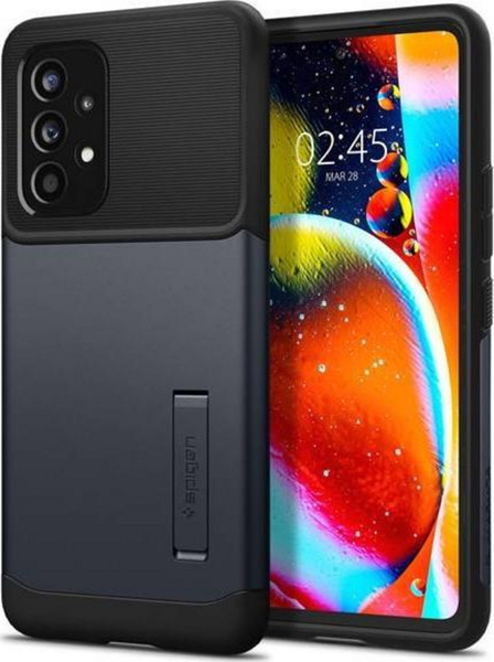 Fotoja e Mbrojtëse Spigen SLIM ARMOR për Samsung Galaxy A53, e kaltër e errët