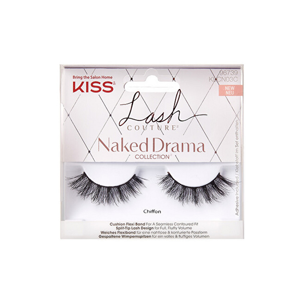 Fotoja e Qerpikë artificial KISS Naked Drama Lash Couture, Klcn01C