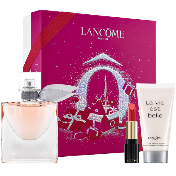 Fotoja e Set Lancome La Vie Est Belle - Eau de Parfum 50 ml + krem për trup 50 ml + buzëkuq