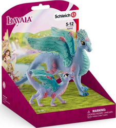 Fotoja e Lodër figurë Schleich Flower Dragon and Child, 3+, 15x16.5x18cm, e kaltër