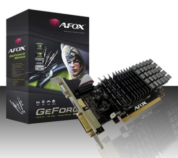 Fotoja e Kartelë grafike AFOX GEFORCE GT210 1GB DDR2 LOW PROFILE AF210-1024D2LG2