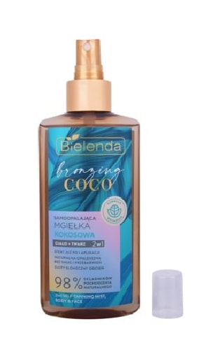 Fotoja e Sprej vetë-rrezitje për fytyrë dhe trup Bielenda Bronzing Coco 2in1, 150 ml