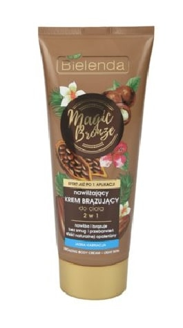 Fotoja e Krem vetë-rrezitje për trup Bielenda Magic Bronze 2in1, Bronze Skin, 200 ml