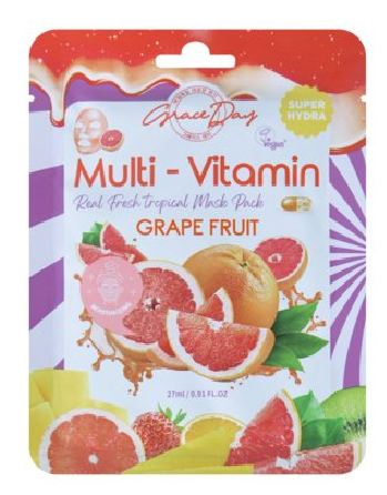 Fotoja e Maskë për fytyrë Grace Day Multi-Vitamin Grapefruit, 27ml