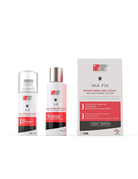 Fotoja e Set për flokë DS Laboratories Nia Fix - shkumë Bond Creater 50 ml + maskë për flokë Energizer 100 ml