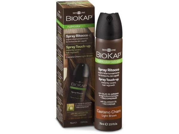 Fotoja e Sprej për flokë Biokap Nutricolor Delicato, Light Brown, 75 ml