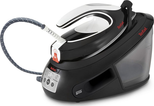 Fotoja e Hekur me avull Tefal Anti-Calc SV8055, 2800 W, i zi