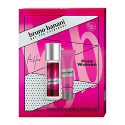 Fotoja e Set Bruno Banani Pure Woman - deodorant 75 ml + xhel dushi 50 ml