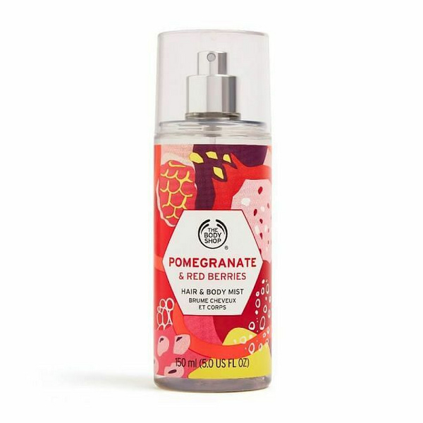 Fotoja e Sprej për trup dhe flokë The Body Shop Pomegranate & Red Berries (Hair & Body Mist), 150 ml