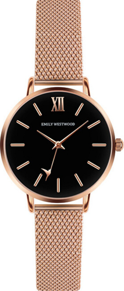 Fotoja e Orë dore Emily Westwood Callum Brae Rose Gold Mesh Watch ECG-3214