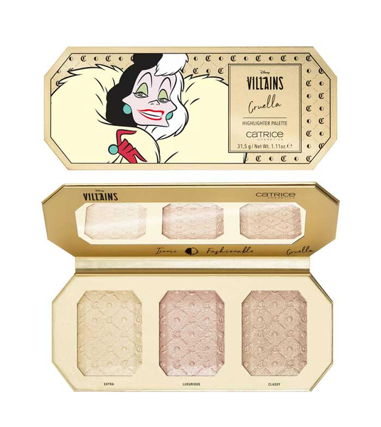 Fotoja e Pudër ndriçuese për faqe Catrice Disney Villains Cruella, 31.5g