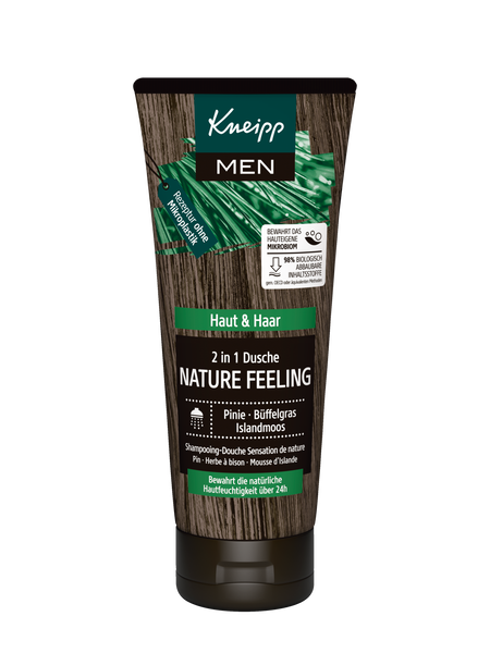 Fotoja e Shampo dushi Kneipp 2n1 Nature Feeling Men, 200 ml