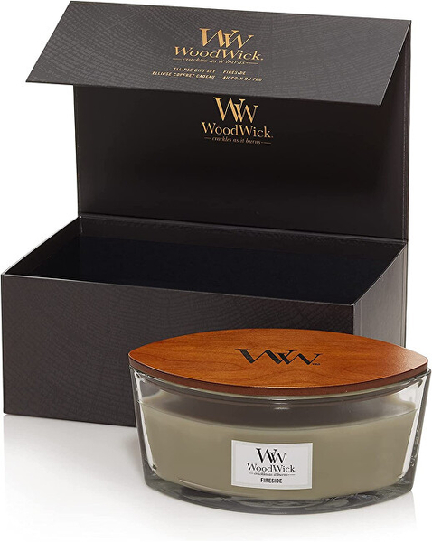 Fotoja e Qiri aromatik WoodWick Fireside kWO737, 453.6 g