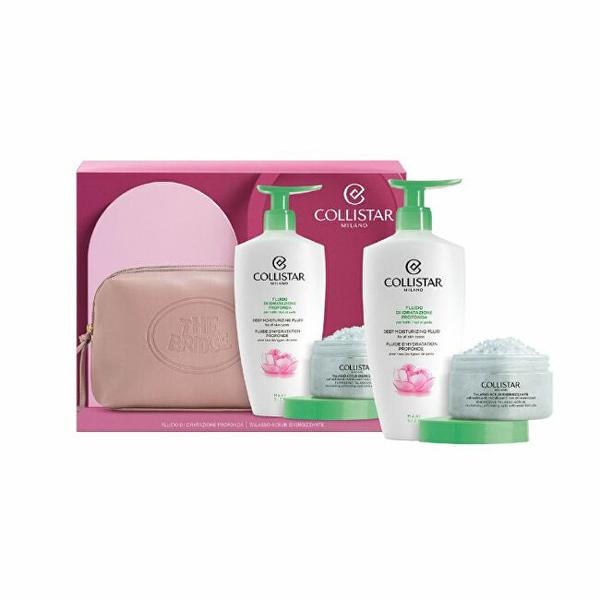 Fotoja e Set kujdesi ndaj lëkurës Collistar Body Perfect - hidratues 400 ml + peeling 150 ml + çantë kozmetike