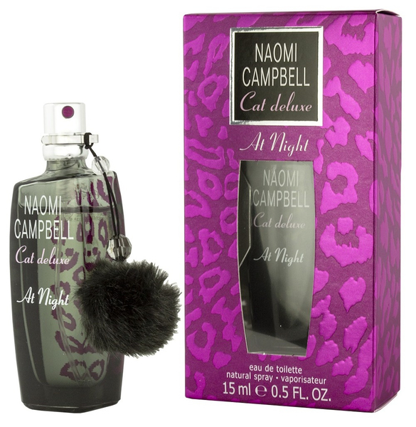 Fotoja e Eau de Toilette Naomi Campbell Cat deluxe At Night, 15 ml