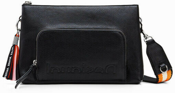 Fotoja e Çantë krahu Desigual Bag-Half Logo 22 Dortmund 22WAXP82 2000, e zezë