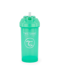 Fotoja e Shishe Twistshake me Pip, Jeshile Pastel, 360ml, 12+muaj