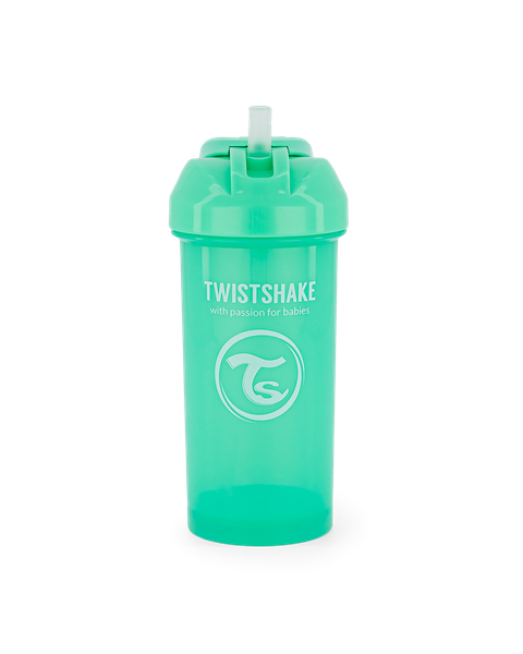 Fotoja e Shishe Twistshake me Pip, Jeshile Pastel, 360ml, 12+muaj