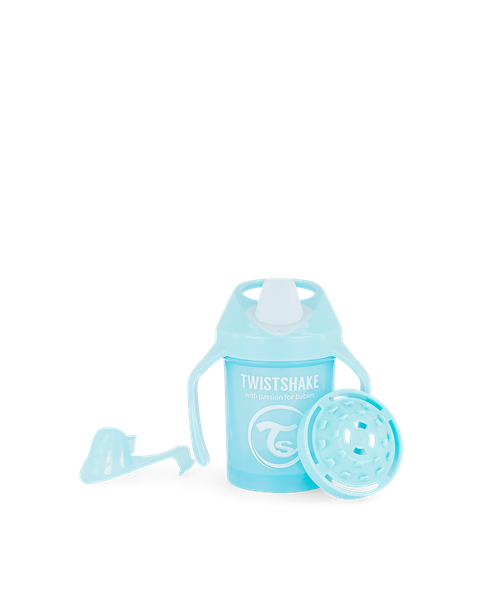 Fotoja e Shishe Twistshake Mini Cup, Blu Pastel, 230ml, 4+muaj