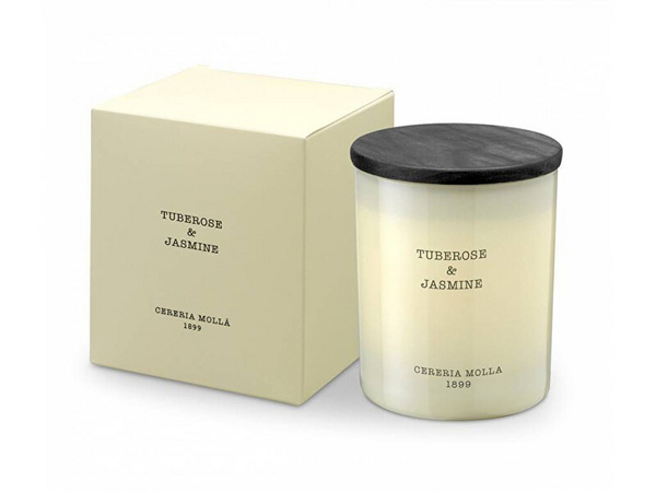 Fotoja e Qiri aromatik Cereria Molla Tuberose & Jasmine kCER053, 230 g