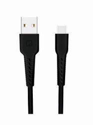 Fotoja e Kabllo Swissten USB / USB-C, 1.0m, e zezë